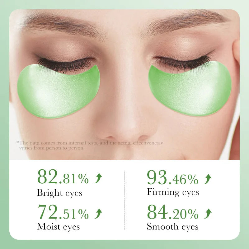 60pcs SAODER Aloe Vera Colágeno Máscara de Olho Anti Olheiras Olhos Bolsas Hidratante Refirmando Adesivos para os Olhos Olhos Produtos para Cuidados com a Pele