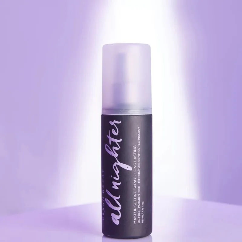 Urban Decay Spray Fixador de Maquiagem Filme de Formação Rápida Hidratante Fosco Spray Não Pegajoso Controle de Óleo Anti-Suor Anti-Manchas 118ml