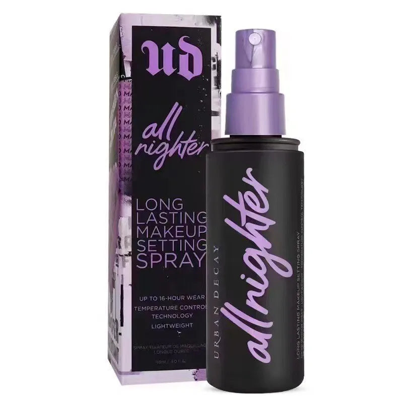 Urban Decay Spray Fixador de Maquiagem Filme de Formação Rápida Hidratante Fosco Spray Não Pegajoso Controle de Óleo Anti-Suor Anti-Manchas 118ml