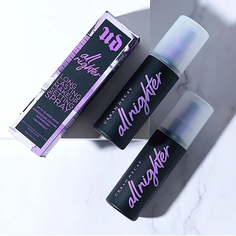 Urban Decay Spray Fixador de Maquiagem Filme de Formação Rápida Hidratante Fosco Spray Não Pegajoso Controle de Óleo Anti-Suor Anti-Manchas 118ml